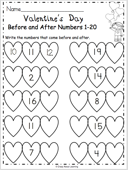 Free Valentine Math Worksheets For 1st Grade Leonard Burton s 