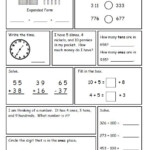 Geometry 2nd Grade Common Core Worksheets Tutordale
