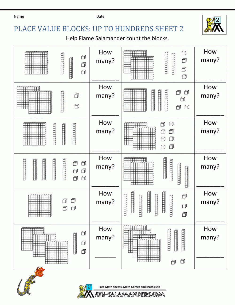 Grade 2 Place Value And Rounding Worksheets Free Printable K5 Learning 