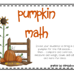 Lory s 2nd Grade Skills Pumpkin Math