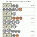 Money Math Worksheets For 2nd Grade Learning Printable Money Math