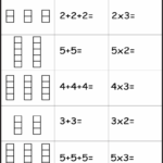 Repeated Addition Worksheet 2nd Grade Math Worksheets Printable