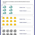 Rows And Columns Math Worksheets SplashLearn