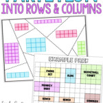 Rows Columns Activities Math Centers For 2 G 2 Math Centers