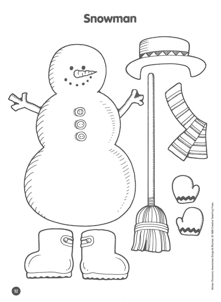 Snowman Math Worksheets Snowman Writing Paper Printable Bonjour Grade 