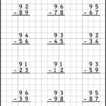 Subtraction Regrouping 2nd Grade Math Worksheets School Worksheets