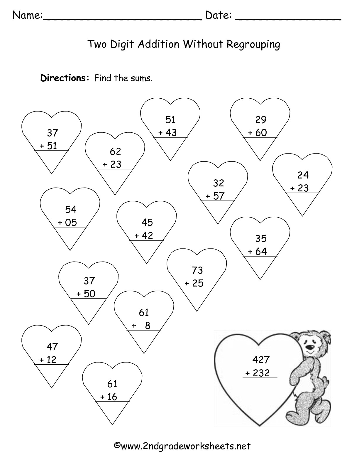 Valentine s Day Printouts And Worksheets