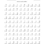 Worksheets For 2nd Grade Multiplication Schematic And Wiring Diagram
