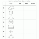 Worksheets Of 3d Shapes Triply