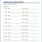 2nd Grade Daily Math Worksheets Printable Second Grade Math Review