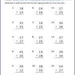2nd Grade Daily Math Worksheets Printable Second Grade Math Review