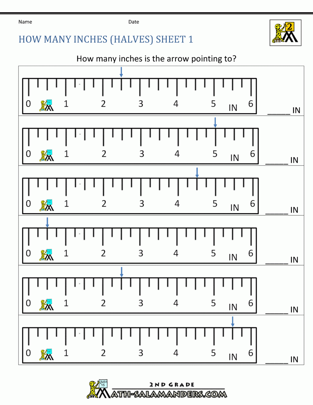 2Nd Grade Math Worksheets Liquid Measurement My Pet Sally