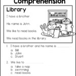 2nd Grade Reading Comprehension Worksheets Multiple Choice High