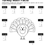31 Thanksgiving Turkey Worksheet PNG