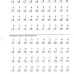 3rd Grade Rocket Math Multiplication Worksheets Roberto Seiler s