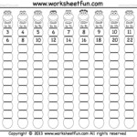 5 Free Math Worksheets Second Grade 2 Skip Counting Skip Counting By 20