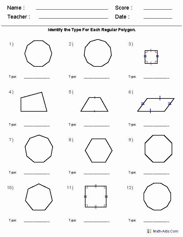 50 Area Of Regular Polygons Worksheet Chessmuseum Template Library 