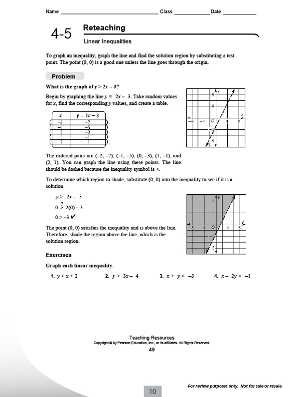 9 Pearson Education Math Worksheet Answers Worksheeto