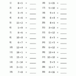 Addition Facts To 20 Worksheets WorksheetsCity