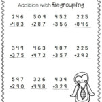 Addition With Regrouping Worksheets 99Worksheets