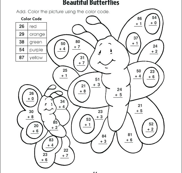 Addition Worksheets For Kindergarten Free Printables Coloring Pages 