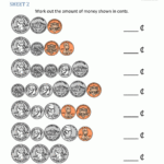 Coin Math Worksheets