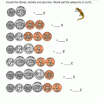 Coins Worksheet 2nd Grade