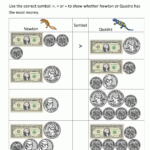 Comparing Money Amounts Worksheets