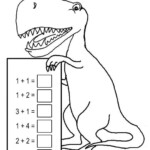 Dinosaur Addition Worksheets 99Worksheets
