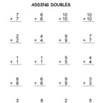 Doubles Worksheets 2nd Grade