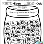 Even And Odd Numbers Great Primary Math Worksheet Follow Up With Skip