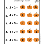 Fall Themed Kinder 2nd Grade Math add Subtract Made By Teachers