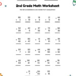 Free Math Worksheets Template To Customize And Download Math