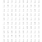 Free Multiplication Printables Times Tables Worksheets Multiplication
