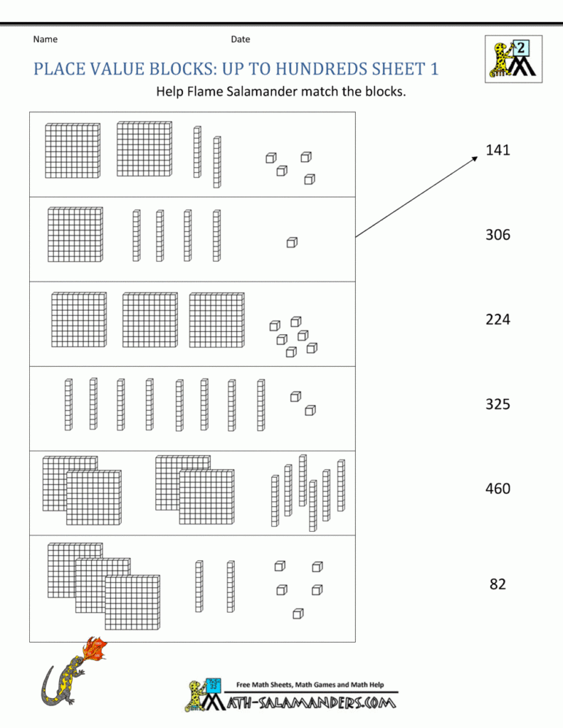 Grade 2 Place Value And Rounding Worksheets Free Printable K5 Learning 