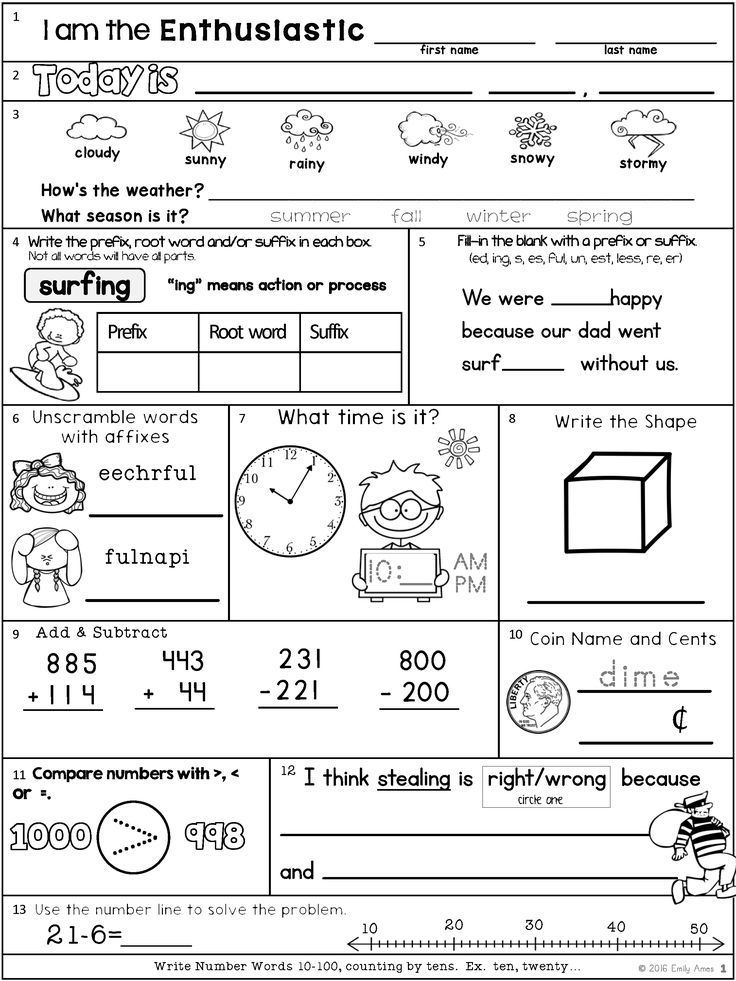 Grade 3 Summer Math Packet Pdf Nathan Metz s 2nd Grade Math Worksheets