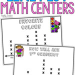 Line Plots Math Centers 2nd Grade 2 MD 9 Math Centers 2nd