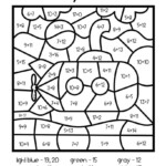 Math Coloring Pages 2nd Grade At Getcoloringscom Free Subtraction