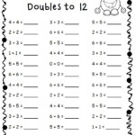 Math Doubles Worksheets 2nd Grade Math Worksheets 2nd Grade Math