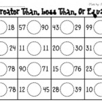 Math Worksheets For Kindergarten Greater Than Less Than Jon Jameson s