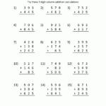 Maths Worksheets 2nd Learning Printable