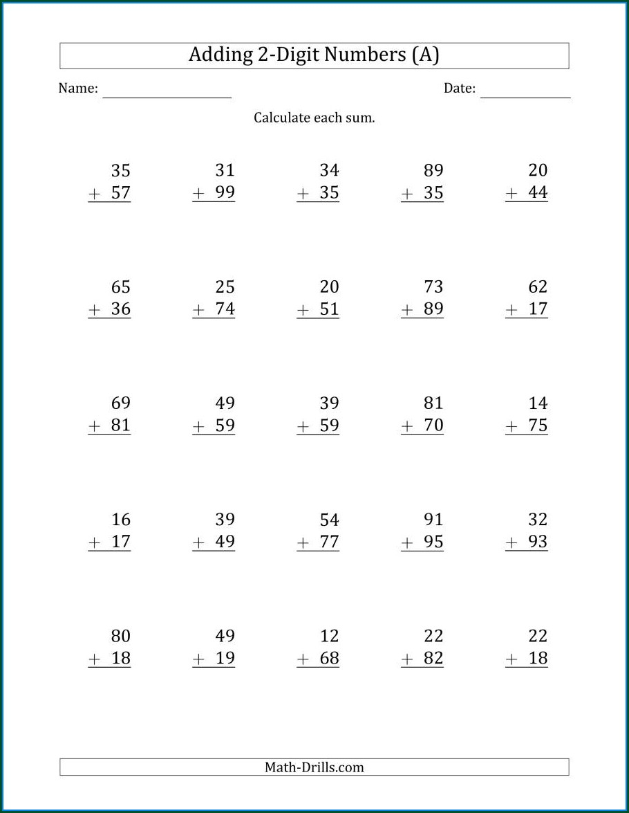 Mixed Multiplication Timed Test Printable 0 12 Worksheet Resume Examples