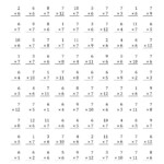 Multiplication Sheets Grade 6 Times Tables Worksheets