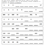 Number Patterns Patterns Worksheets Dynamically Created Patterns