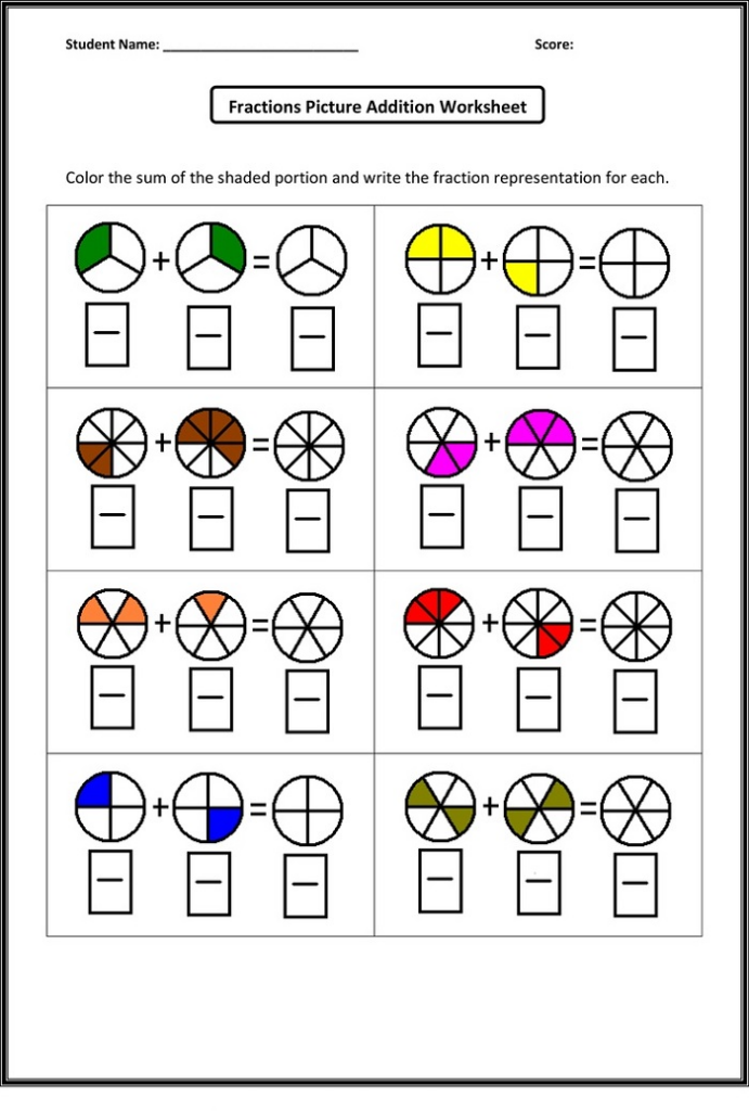 Printable Year 2 Maths Worksheets Math Fractions Worksheets 