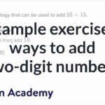 Strategies For Adding 2 digit Numbers 2nd Grade Khan Academy YouTube